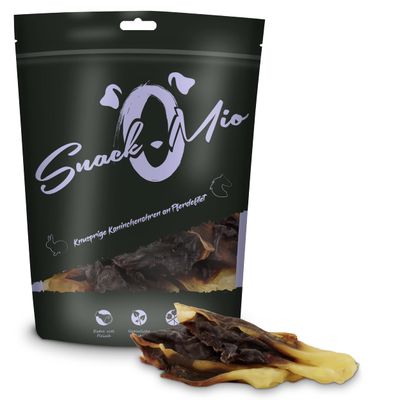 SnackOMio - Friandise Chien - Oreilles de lapin filet de cheval
