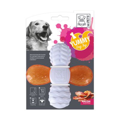 MPETS - Jouet pour Chien - Yummy Bacon