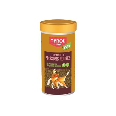 TYROL - Granulés Poissons Rouges - 4 Insectes SUPER PREMIUM