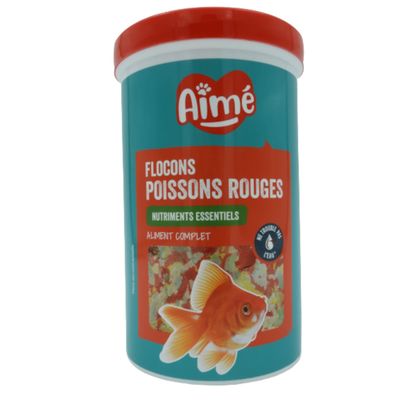 AIME - Aliment poisson - Flocons pour poissons rouges