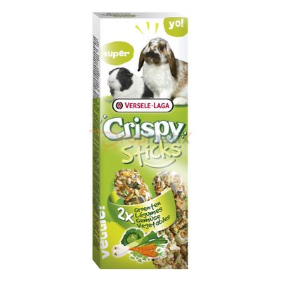 Versele Laga - Bâtonnets Croquants Légumes - Lapins Cobayes