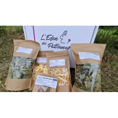 Box mensuelle pour lapins Box mensuelle pour lapins