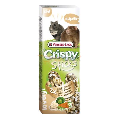 Versele-Laga - Bâtonnets Croustillants - Riz & Légumes