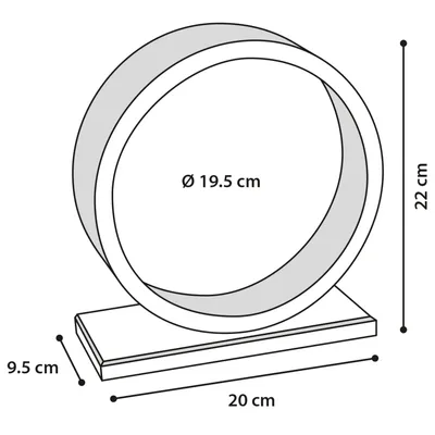 Danco - Roue d'exercice - Roue d'exercice pour rongeurs S Danco - Roue d'exercice - Roue d'exercice pour rongeurs S