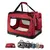 lionto Katzentransportbox faltbar mit Stahlrahmen und Liegekissen lionto Katzentransportbox faltbar mit Stahlrahmen und Liegekissen