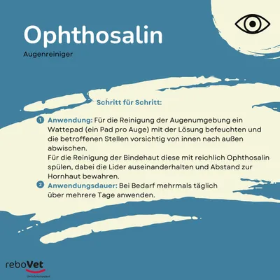 reboVet Ophthosalin Augenreiniger reboVet Ophthosalin Augenreiniger