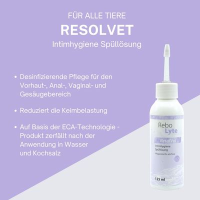 reboVet ResolVet Intimhygiene Spüllösung