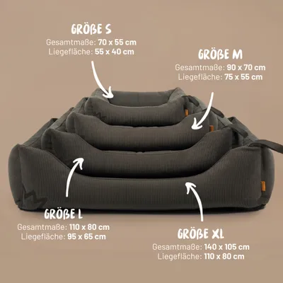 Rudelkönig Panier orthopédique Koye en mousse mémoire