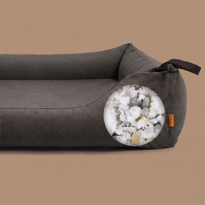 Rudelkönig Orthopädisches Hundebett Koye mit Memory Foam