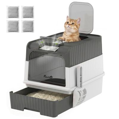 PawHut Katzentoilette