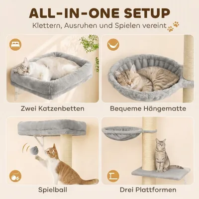 PawHut Katzen Kletterwand PawHut Katzen Kletterwand