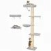 PawHut Katzen Kletterwand