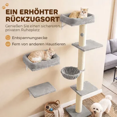 PawHut Katzen Kletterwand PawHut Katzen Kletterwand