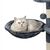 2x 40 cm Durchmesser, 15 cm Tiefe, grau