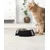lionto gamelle pour chat en inox avec support mélamine antidérapant