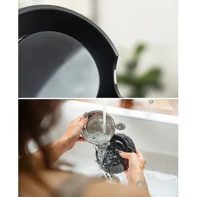 lionto gamelle pour chat en inox avec support mélamine antidérapant