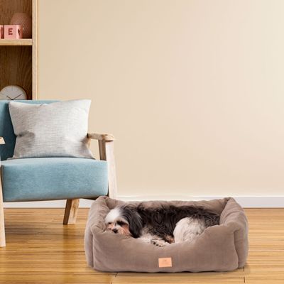 Ferplast Petit canapé rembourré en micropolaire pour chiens COCCOLO