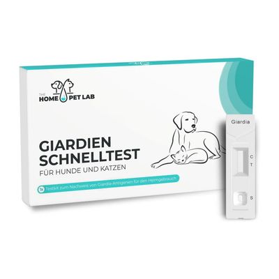 HomePetLab Giardien Schnelltest für Hunde & Katzen