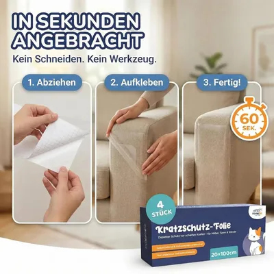 HomePetWorld Kratzschutzfolie Katzen HomePetWorld Kratzschutzfolie Katzen