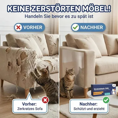 HomePetWorld Kratzschutzfolie Katzen HomePetWorld Kratzschutzfolie Katzen