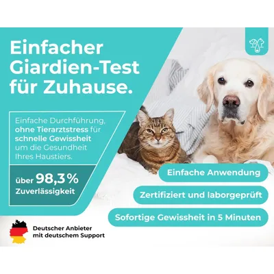 HomePetLab Giardien Schnelltest für Hunde & Katzen HomePetLab Giardien Schnelltest für Hunde & Katzen