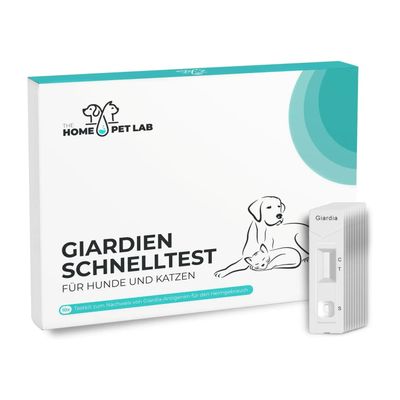 HomePetLab Giardien Schnelltest für Hunde & Katzen
