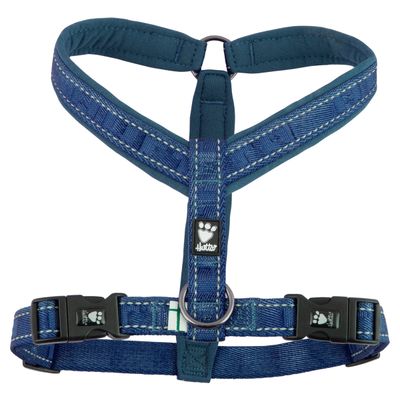 Hurtta Casual Y-Geschirr blau
