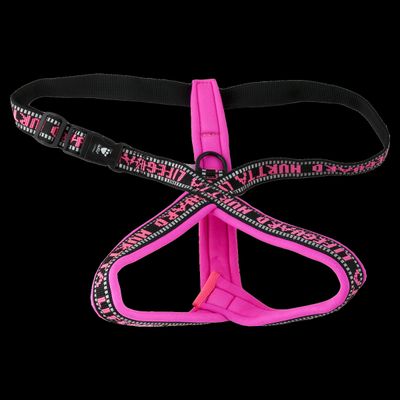 Hurtta Lifeguard Y-Geschirr neonpink