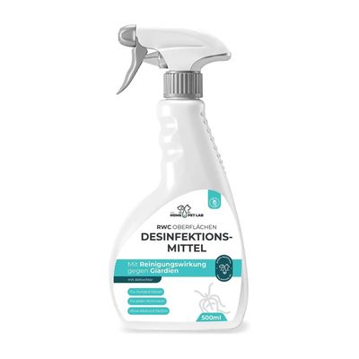 HomePetLab RWC - Oberflächen Desinfektionsmittel - 500 ml Sprühflasche