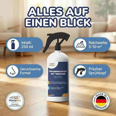 HomePetWorld Oxalsäure Reiniger für Parkett und Eiche HomePetWorld Oxalsäure Reiniger für Parkett und Eiche