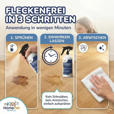 HomePetWorld Oxalsäure Reiniger für Parkett und Eiche HomePetWorld Oxalsäure Reiniger für Parkett und Eiche