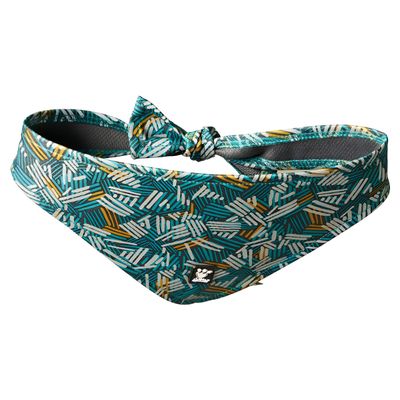 Hurtta Hundehalstuch Zhero Safety Bandana peacock (petrol)