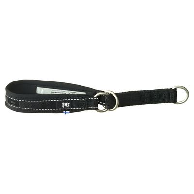 Hurtta Casual Half Choke Halsband raven (schwarz)
