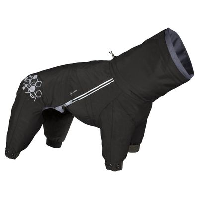 Hurtta Mudventure Overall raven (schwarz)