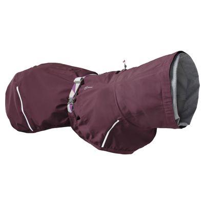 Hurtta Regenmantel Mudventure Coat eggplant (aubergine)