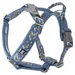 Hurtta Razzle Dazzle Y-Geschirr bilberry (jeansblau)