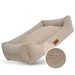 Orthopädisches Hundebett aus kuschelweichem Teddystoff