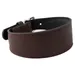 Das Lederband Windhundhalsband Vancouver Mocca/Black