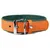 Das Lederband Hundehalsband Firenze orange/forest Das Lederband Hundehalsband Firenze orange/forest