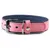 Das Lederband Hundehalsband Firenze candy/saphire Das Lederband Hundehalsband Firenze candy/saphire