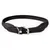 Das Lederband Hundehalsband rundgenäht Dublin Black Das Lederband Hundehalsband rundgenäht Dublin Black