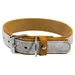 Das Lederband Hundehalsband Norden Grey/Maroon