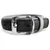 Das Lederband Hundehalsband New York schwarz/stone Das Lederband Hundehalsband New York schwarz/stone