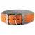 Das Lederband Hundehalsband New York orange/stone Das Lederband Hundehalsband New York orange/stone