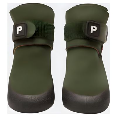PAIKKA Hundeschuhe "Dog Shoes" olive - 2 Stück