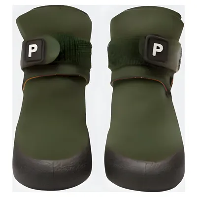 PAIKKA Hundeschuhe "Dog Shoes" olive - 2 Stück PAIKKA Hundeschuhe "Dog Shoes" olive - 2 Stück