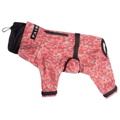 PAIKKA Hunde Regen Overall "Rain Suit" red