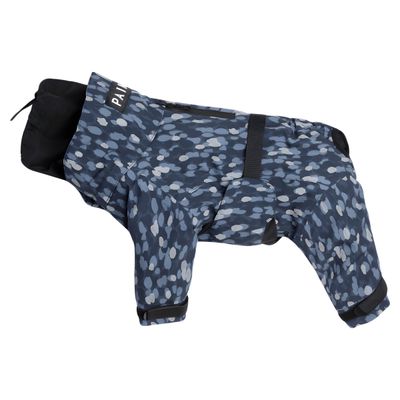 PAIKKA Hunde Overall "Winter Suit“ blau