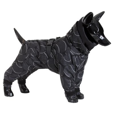 PAIKKA Hunde Overall "Winter Suit" schwarz