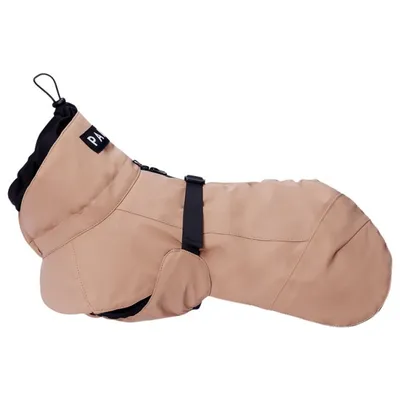 PAIKKA Hunde Winter-Jacke reflektierend "Visibility" Wool taupe PAIKKA Hunde Winter-Jacke reflektierend "Visibility" Wool taupe